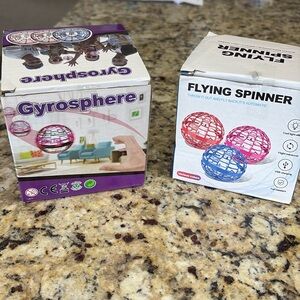 Flying Gyrosphere spinner toy